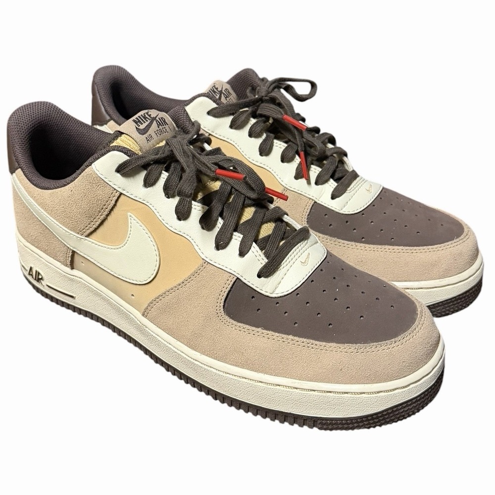 Nike Air Force 1 '07 Hemp Coconut Milk Brown FB8878-200 Men's Size 13 - Picture 9 of 11